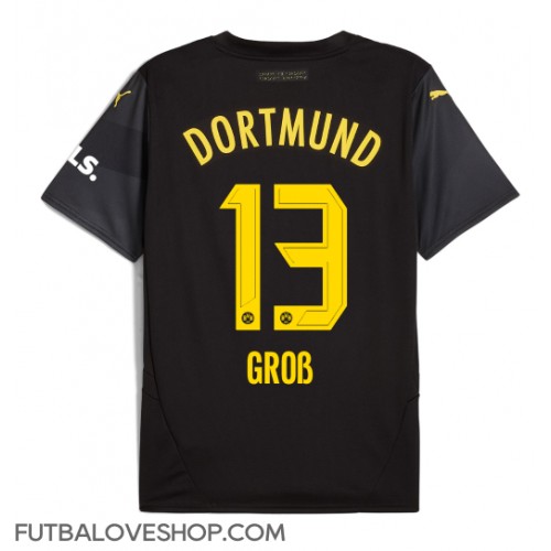 Dres Borussia Dortmund Pascal Gross #13 Preč 2024-25 Krátky Rukáv